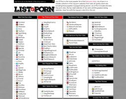 List Of Porn