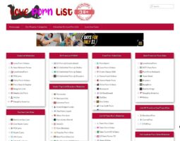 Love Porn List