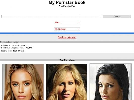 My Pornstar Book